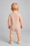 Baby Boy Summer Teddy Bear Printed Ribbed Jumpsuit 100% Cotton Sleeveless Shorts Jumpsuit Newborn Baby Romper 0-9 Months - 8