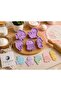 Ocean Friends Sugar Paste Mold Set |   Fish, Dolphin, Seal, Jellyfish, and Seahorse Figured Cookie & Cake Decorating Molds |   5-Piece Fondant Mold Set - 3