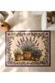 Eta Traditional Patterned Modern Woven Base Decorative Carpet Eta4036 - 2