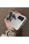 Samsung Galaxy S21 Fe Compatible Motorcycle Rider Drawing with Helmet Printed Men's Style Phone Protective Case - 2