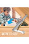 1-Set 100N Pneumatic Soft-Close Lid Support Hinges, Heavy-Duty Gas Spring Stay for Toy Boxes & Wooden Chests - 2