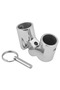 Marine stainless steel folding swivel joint pipe fittings, marine hardware accessories (22mm) - 4