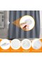 8-Pack Splash Guard Clips White Shower Curtain Clips Self-Adhesive Shower Curtain Brackets Windproof Clips RV Bathroom Accessories Home Improvement - 3