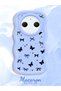 Redmi A3 Pro Compatible Slim Butterfly Bow Printed Soft Structure Daily Use Phone Case