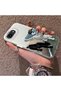iPhone 16E Compatible Hard Acrylic Back Silicone Edge Lens Protection Case - 3