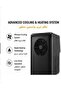 Water Dispenser DX4506, 550W Heating, Hot and Cold, White and Black | 100W Cooling Power, 10-38°C Ambient Range, Tabletop Design, Dual Tap, LED Indicators - 5