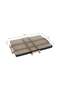 19" Kingston Silver Rectangle Tray - 8