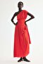 Draped one-shoulder dress - 2