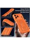 Apple iPhone 16 Pro Max Compatible Case Coolring M-Safe Silicone Case Black - 3