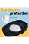 2-pack 70*80cm waterproof bicycle basket and box rain covers (Black) - 3
