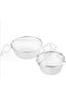 2-pack stainless steel cooking fryer basket strainer - 18/22CM - 4