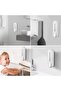 Wall-Mounted Manual Liquid Soap & Shampoo Dispenser (white, 350ml). - 4