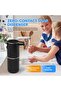 Automatic Soap Dispenser, Contactless Liquid Hand Sanitizer Dispenser (12.8 oz, USB, 4-Speed Wall-Mounted Smart Pump, Black) - 3