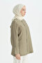 Logo Pattern Naia Cotton Scarf - White - 2