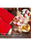 2-Pack Silicone Crescent Cookie Cutters, Vanilla Crescent Molds and Baking Trays - 4