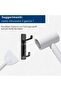 Wall Hooks for Jackets and Towels: Glue Hooks for Doors with 6 kg Load Capacity, Black, 4 Pieces - 4