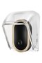 Waterproof doorbell cover for outdoor use. Transparent rainproof cover, measuring 9.7 x 6.4 cm. Easy to use and protects the button.