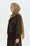 Cotton Naia Blend Natural Shawl - Camel - 2