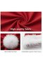 6-Piece Fluffy Santa Hats – Comfortable Red Velvet Christmas Hats as Party Gifts for Adults & Children - 4