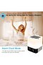Bluetooth Speaker Alarm Clock - LED Bedside Lamp - Touch Dimmable - 7 Colors - 3
