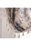 Bohemian style crochet curtains, country style tassel curtains, indoor floral crochet curtains. - 4