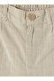 Lcw Vision Beige Regular Fit Elastic Waist Boys' Shorts - 2