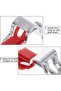 8-piece sink clamp set, recessed sink clamp, sink mounting clamp, kitchen sink clamp, adjustable through-hole screw installation. - 4
