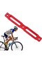 Bicycle water bottle cage - Water bottle holder - Hydration holder - Shock absorber - 16x5x1 cm - Red