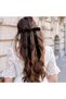 Magnetic Hair Clips, 3-pack, Soft 2-in-1 Design, Red, Black, Magnetic Bow Hair Clips, Bow Design, Seamless Bow Hair Clips, Champagne - 4