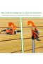 This wall-mounted bracket for chainsaws, cables, hoses, shovels, etc., is suitable for use in workshops and garages. - 3