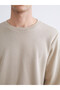 Crew Neck Men's Thick Sweatshirt - 3