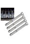 Barbecue grill burner - Stainless steel tube - Adjustable length 30.5-44.5 cm - 4-pack - Rust resistant