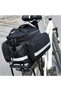 Double-sided luggage rack bag - 25-liter capacity - Waterproof and reflective - Suitable for luggage, bicycle bags, and saddle bags. - 4