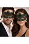Khaki Green Mysterious Masquerade Mask () Ilkel-Grp9Y84 - 2