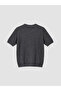 Özmarka New Season Anthracite Stoned Wool Blend Women's Knitwear Sweater - 6
