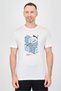 Men Sportswear Fit Short Sleeve Outdoor T-Shirt, White