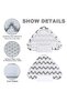 Replacement cloths for 4 microfiber steam mops suitable for Shark S3973D S3973 S5003D S6002 - 2