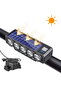 3-in-1 solar-powered bicycle light - solar-powered bicycle light w/speaker - bicycle light w/alarm Func - bicycle spotlight