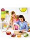 2-Piece Avocado Storage Container Set - Silicone Fruit & Vegetable Antioxidant Reusable Fridge Container - For Halved Avocados - Easy Clean - Green - 7