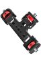 Multi-functional live streaming video stand for mobile phones and SLR cameras, with 1/4-inch threaded interface. - 5