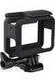 Plastic protective frame accessory for GoPro 7/6/5 action cameras, portable frame
