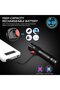 Rechargeable 395nm UV flashlight - Compact black light for resin and nail art - Includes UV protection glasses - Multi-functional detection light - 4
