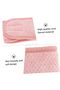 Two-piece multi-functional makeup hairband for girls, washable hairband, face wash, and body wash, pink. - 6