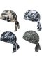 Four-piece bicycle bandana set - Bandana - UV protection - Summer camouflage helmet bandana - Cycling headwear - Suitable for both men and women