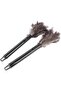 Adjustable Feather Duster - Retractable Dust Brush - Efficient Cleaning - Ostrich Feathers - 2-piece - Not specified
