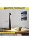 Wireless dimmable LED desk lamp with touch control, rechargeable LED desk lamp, built-in battery desk lamp, USB rechargeable desk lamp - 4