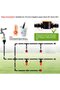 30pc 4/6mm Drip Irrigation Kit with 5m Hose & Connectors for Garden Plants - 2