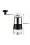 Small manual coffee grinder, compact handheld coffee grinder, stainless steel coffee bean grinder, fresh grinding device for travel and camping. - 3