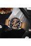BY Watch for Men Silver Stainless Steel Mens Watches 30M Waterproof Analog Quartz Movement Wrist Watch Gifts for Men - 4