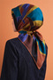 Pure Silk Sura Scarf 9633D 52 - 4